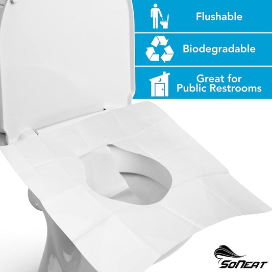 50 Disposable XL Toilet Seat Covers 2